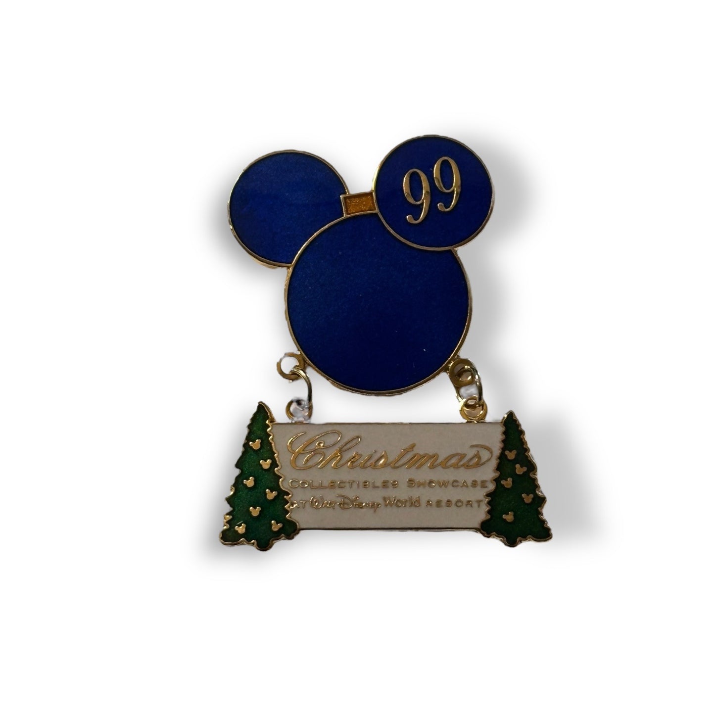 WDW 1999 Christmas Collectibles Dangle Pin