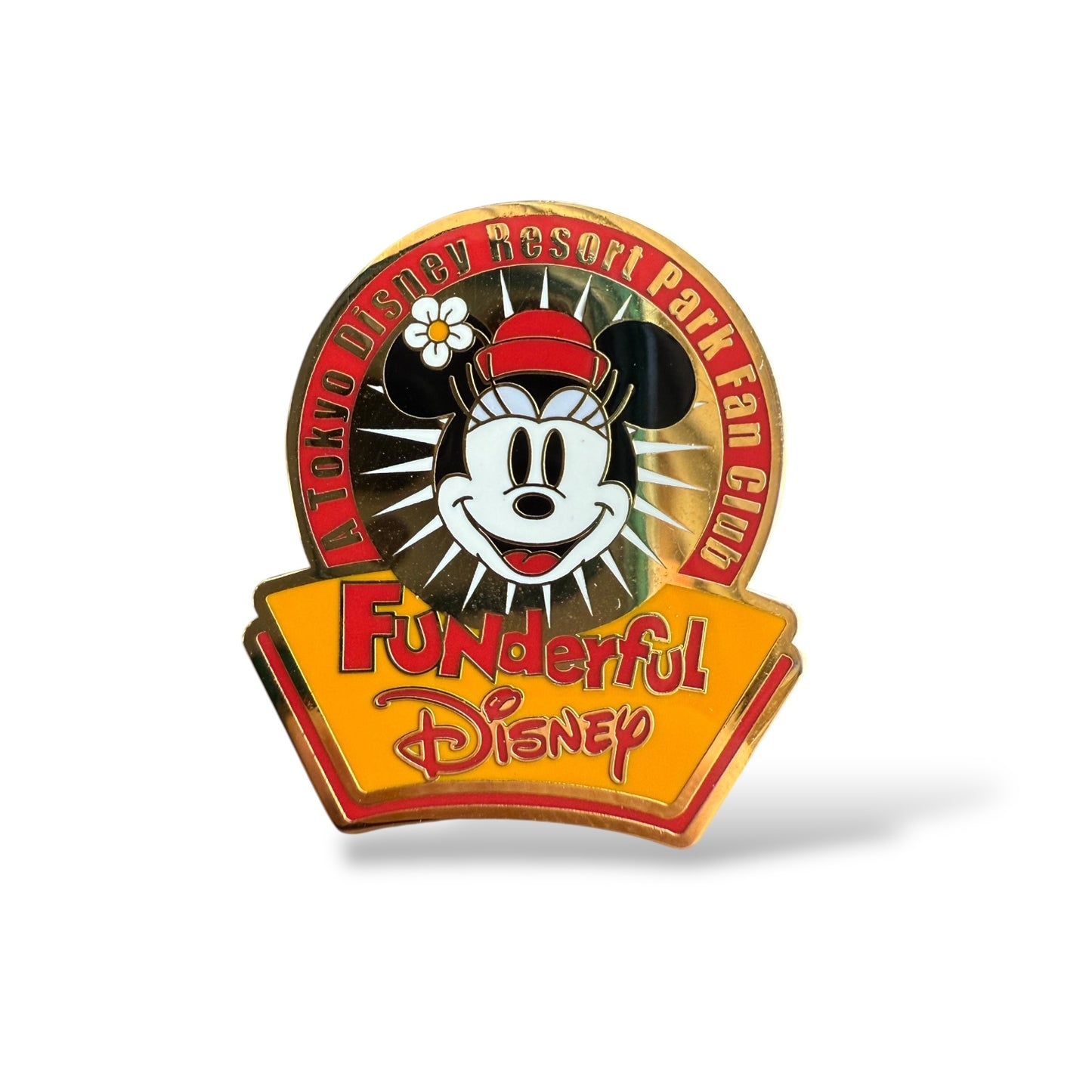 TDR Funderful Disney Minnie Mouse Fan Club Pin