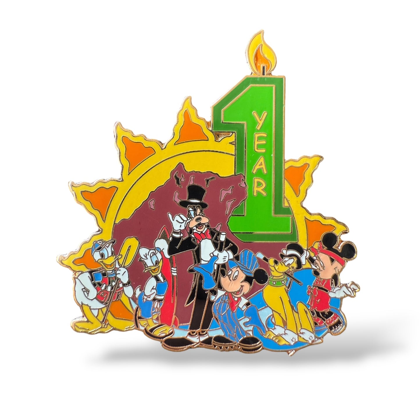 DCA Disney's California Adventure 1st Anniversary Pin