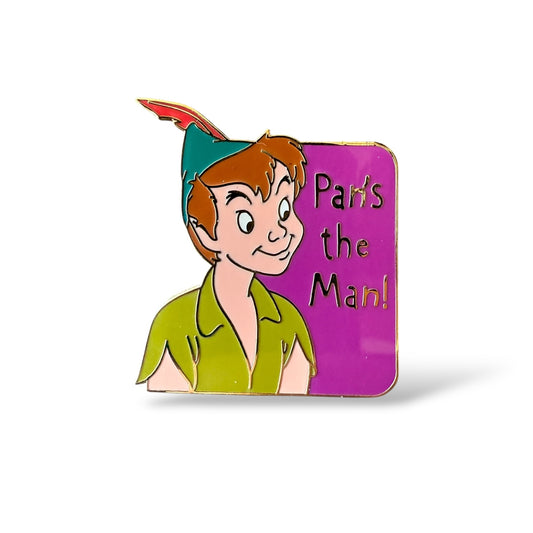 Cast Lanyard Character Sayings Peter Pan Hidden Mickey Pin