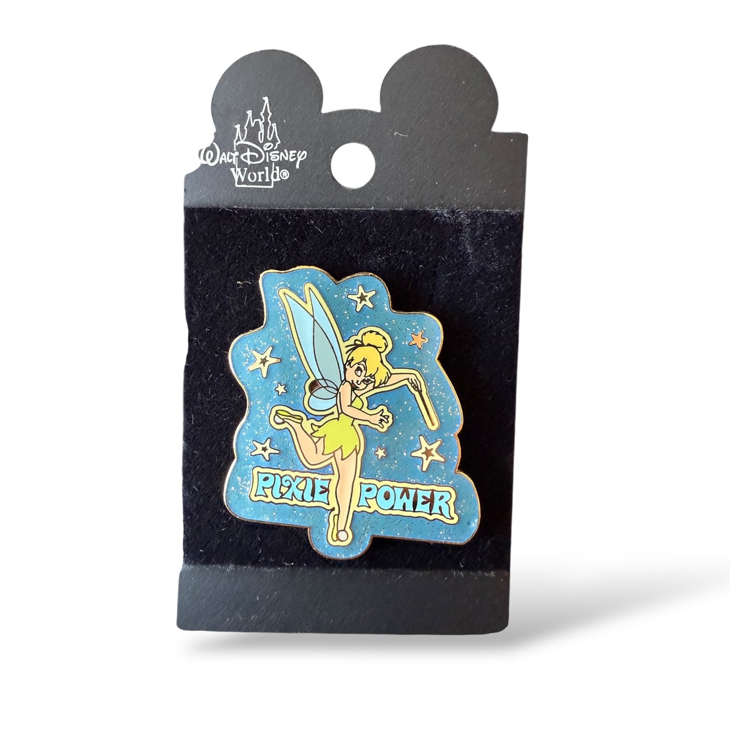 *Damaged* Disney Parks Sparkle Power Core Pixie Power Pin