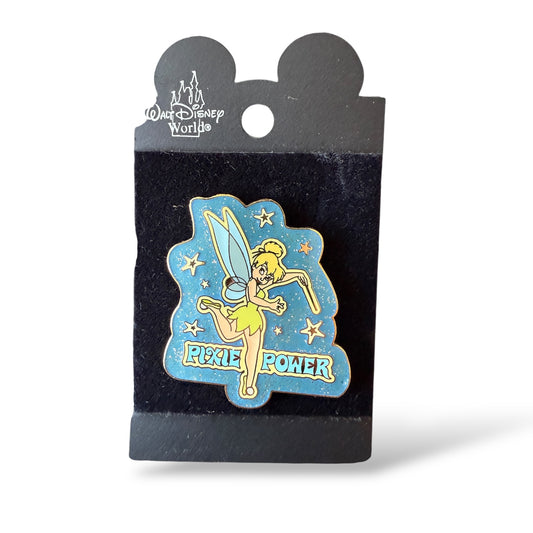 *Damaged* Disney Parks Sparkle Power Core Pixie Power Pin