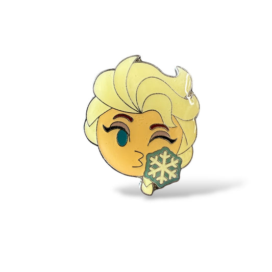 Disney Parks Emoji Blitz Elsa Pin