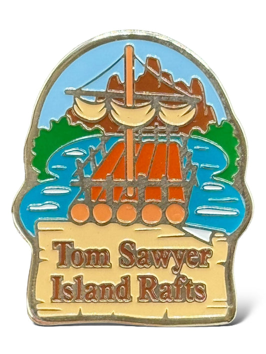 TDR Cutie Attractions Tom Sawyer Island Rafts Pin