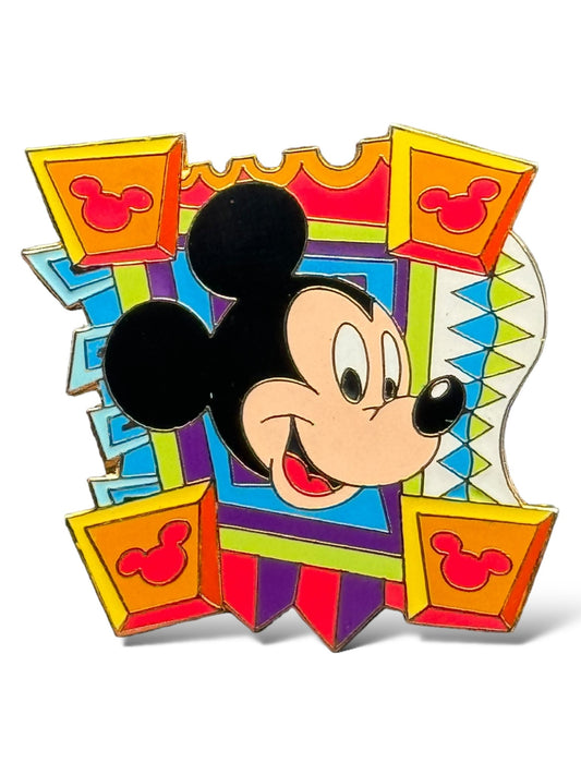 WDW Kooky Cutouts Mickey Pin