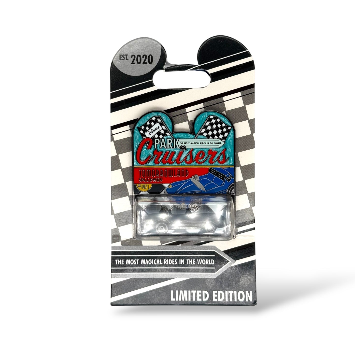 DLR Park Cruisers Tomorrowland Speedway Pin