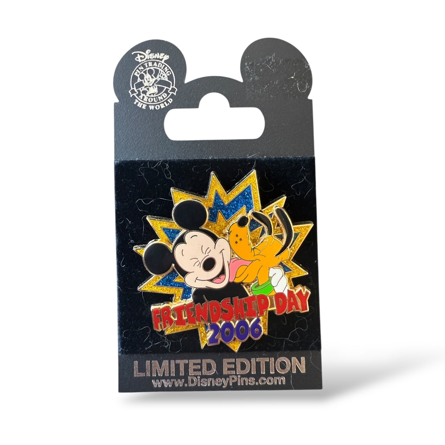 WDW Friendship Day 2006 Mickey and Pluto Pin