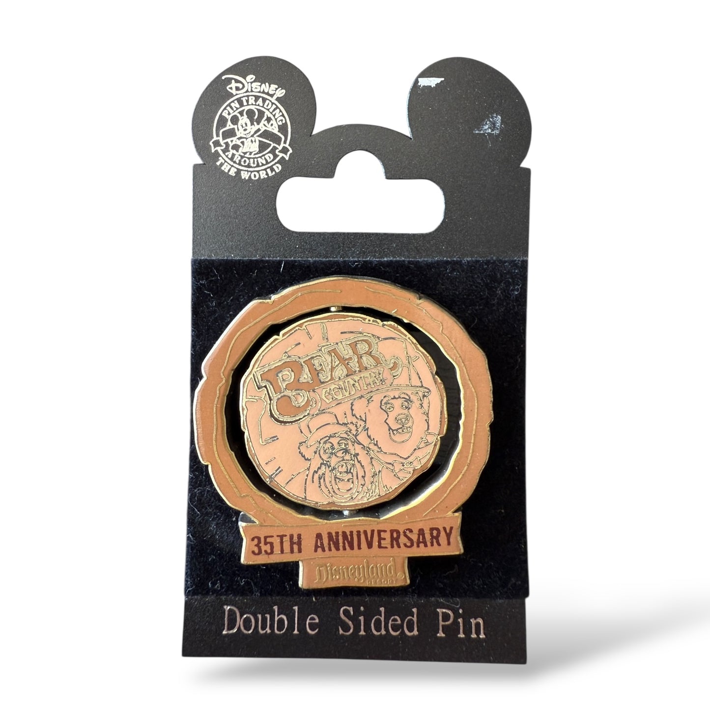 DLR 35th Anniversary Critter Country Spinner Pin