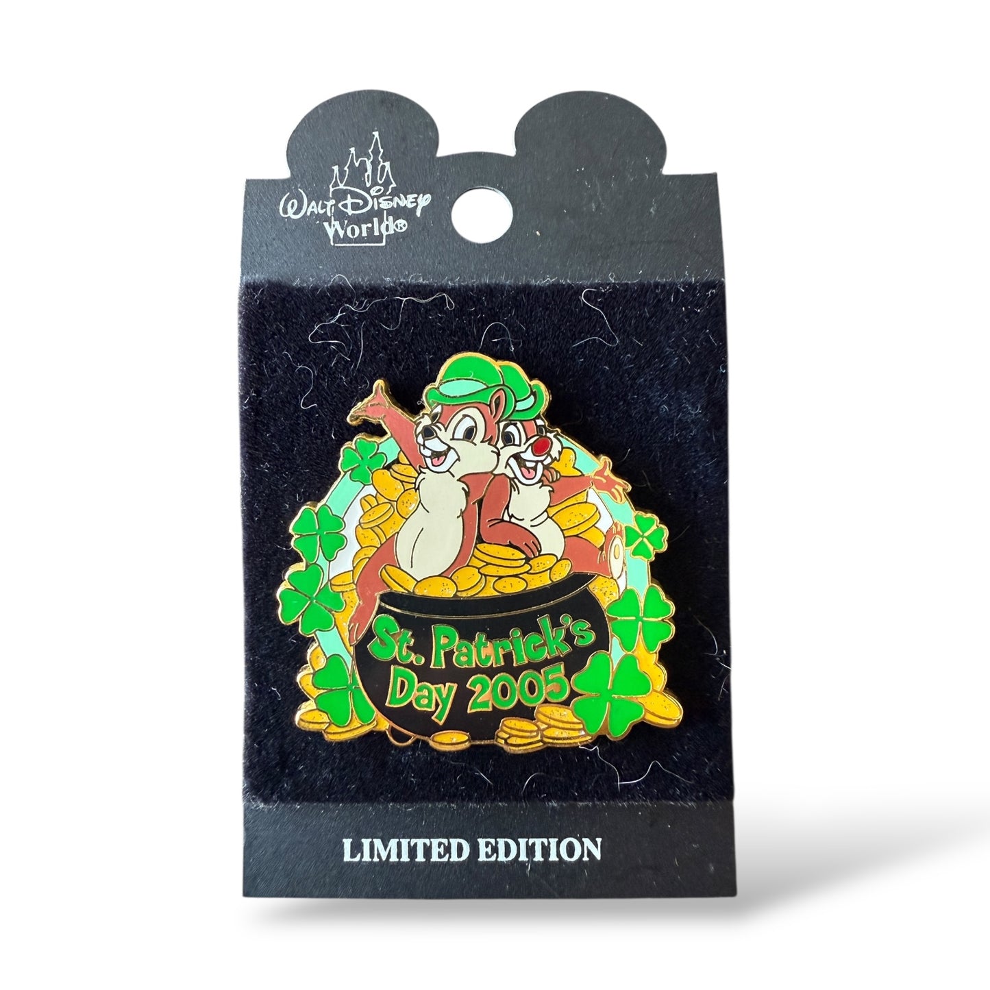 DEC Chip n' Dale St. Patrick's Day 2005 Pin