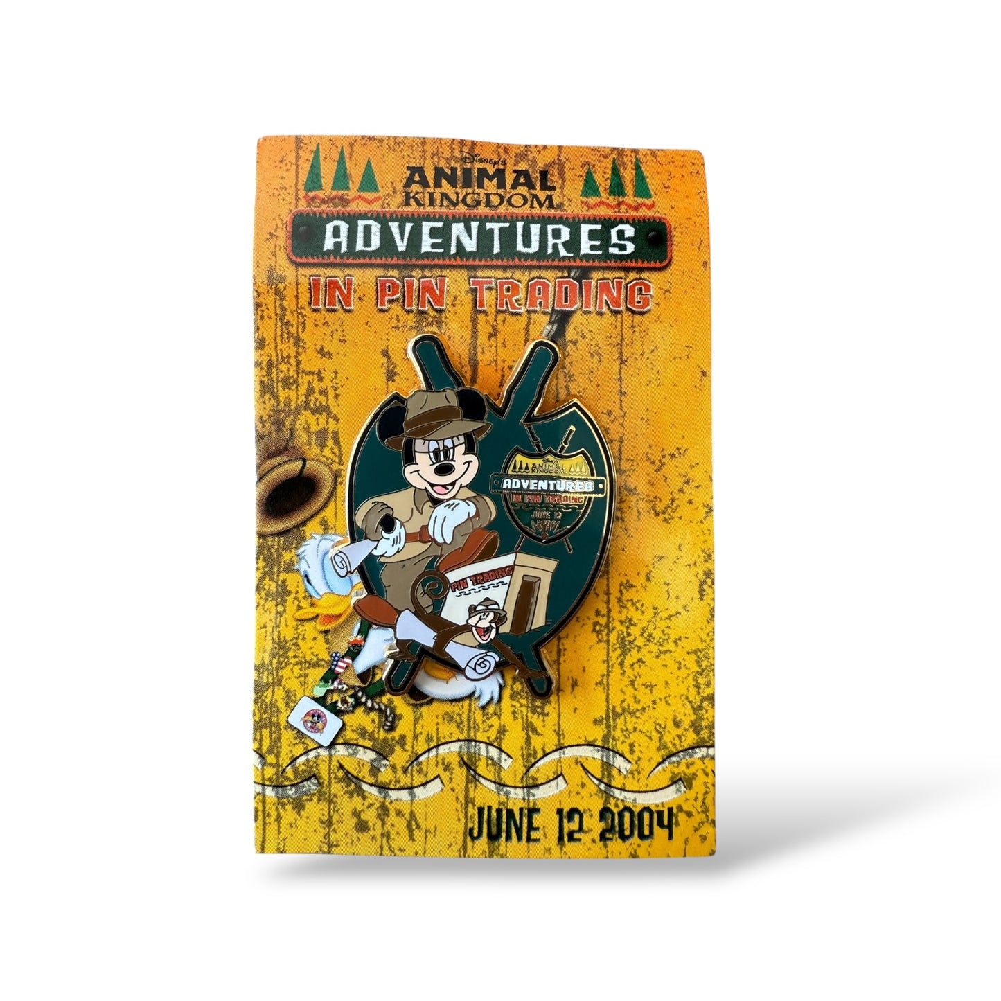 DAK Adventures in Pin Trading Mickey Mouse Logo Pin