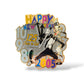 WDW Happy New Year 2005 125 Days To Go! Goofy Pin