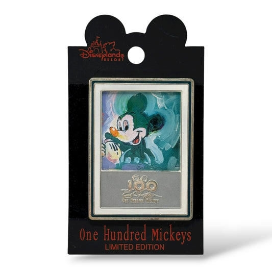 DLR One Hundred Mickeys Yellow Nose Pin