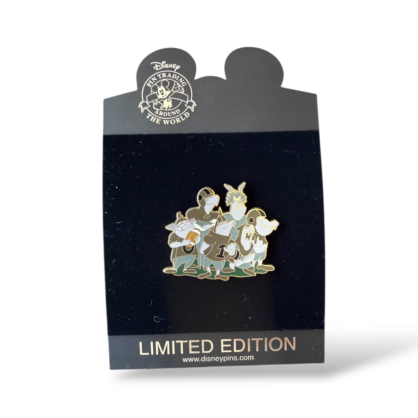 Disney Shopping High School Maleficent's Goons Playing Football Pin