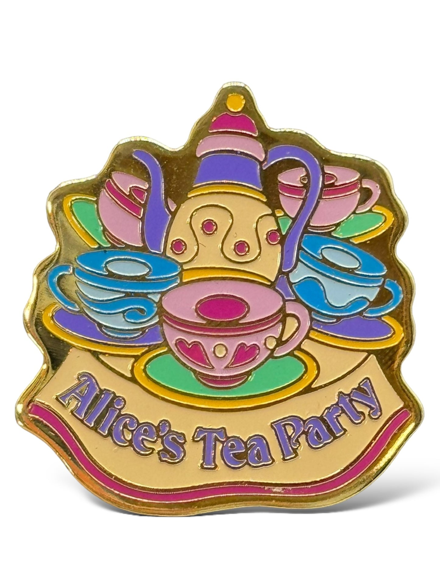 TDR Cutie Attractions Alice's Tea Party Pin