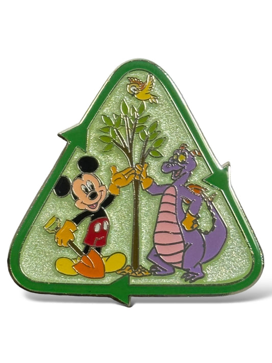 DEC Create-A-Pin Mickey & Figment Environmentality Pin