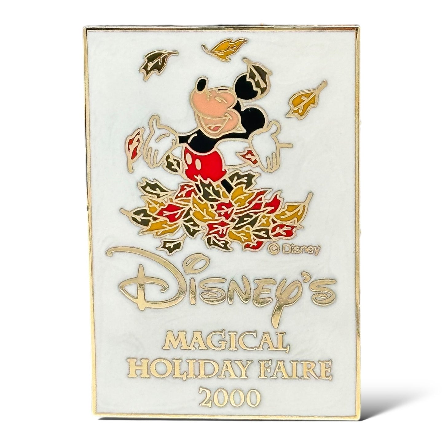 DEC Disney's Magical Holiday Faire 2000 Mickey Pin