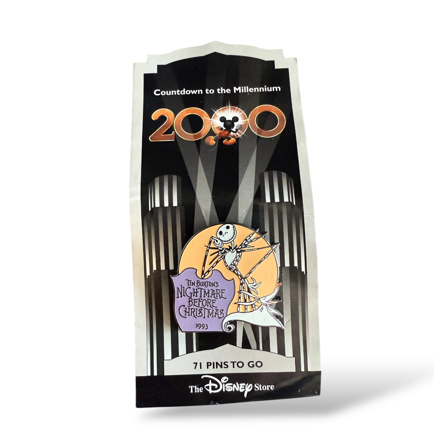 Disney Store Countdown To The Millennium The Nightmare Before Christmas 1993 Pin