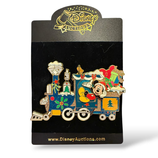 Disney Auctions Christmas Train 2005 Mickey Pin