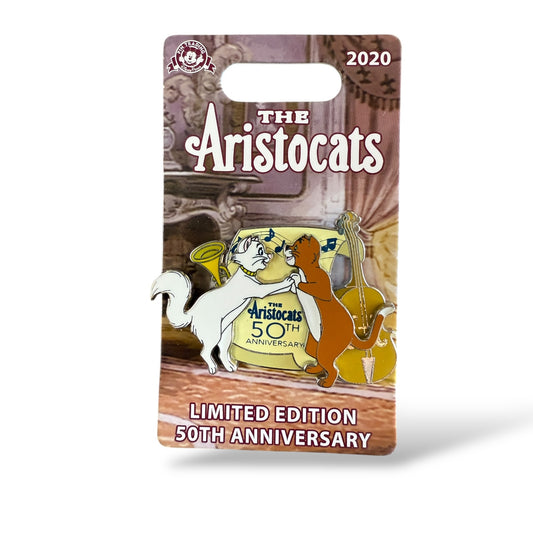 Disney Parks Aristocats 50th Anniversary Duchess and O'Malley Pin