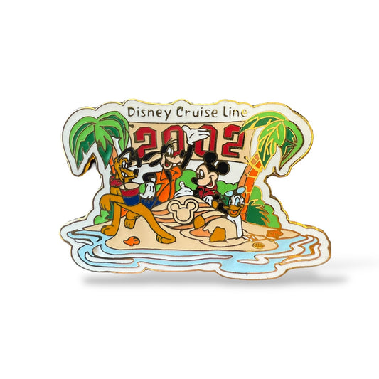 DCL 2002 Castaway Cay Logo Pin