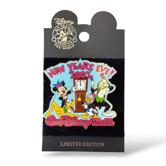 WDW Mickey, Goofy, and Donald New Years Eve 2003 Pin