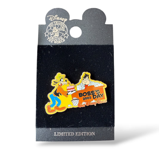 WDW Boss's Day 2003 Goofy and Pete Pin
