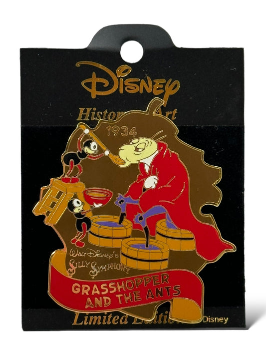 JDS History of Art Grasshopper and The Ants Pin