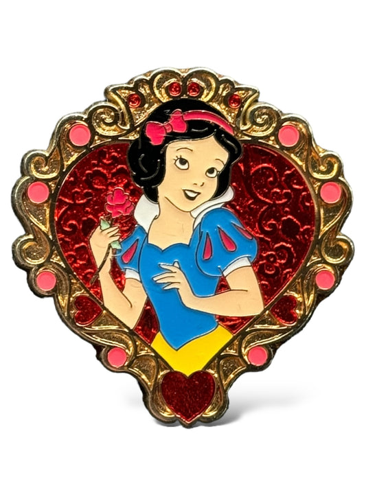 Disney Parks Storybook Princess Hearts Snow White Pin