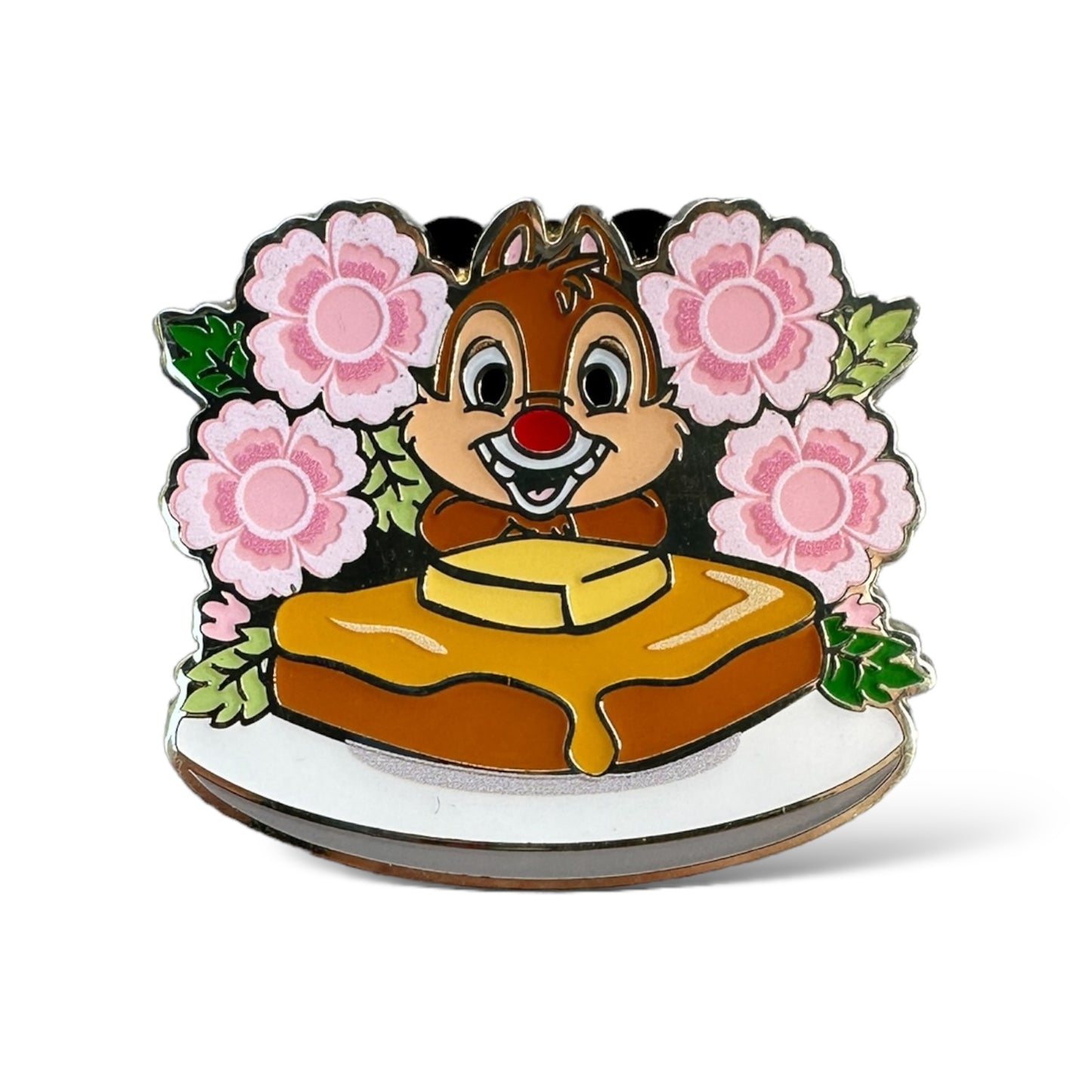 HKDL Pin Trading Carnival 2024 Chip n' Dale and Clarice Pancake Pin