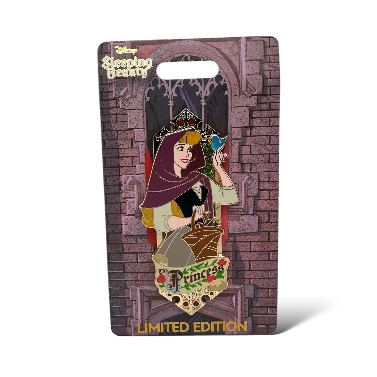 WDI 65th Anniversary Sleeping Beauty Briar Rose Pin