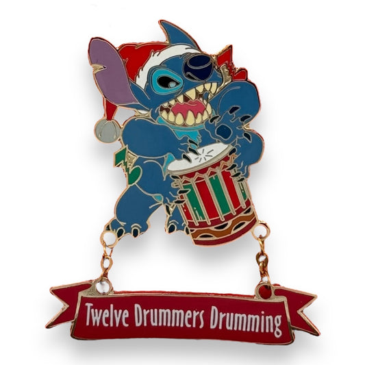 DLR 12 Days of Christmas Collection 2004 Twelve Drummers Drumming Pin