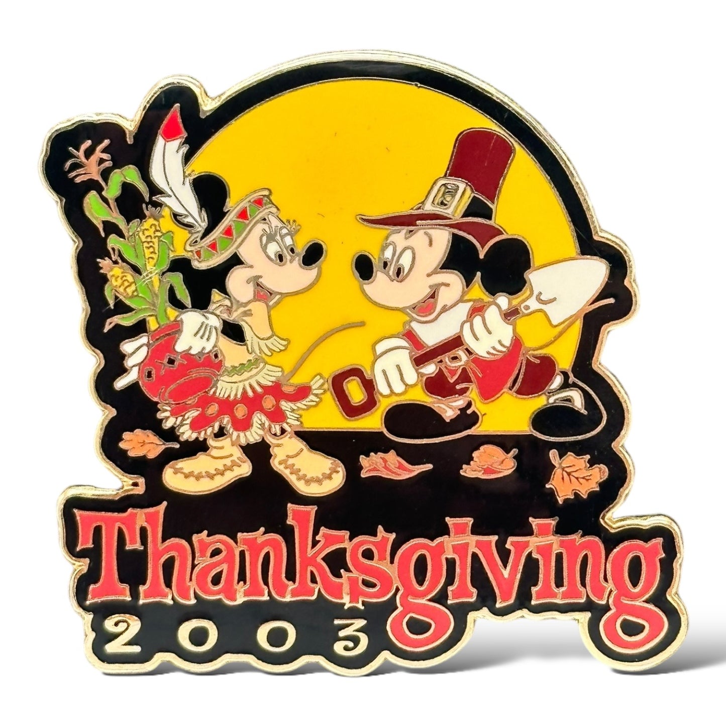 DLR Thanksgiving 2003 Mickey and Minnie Pin