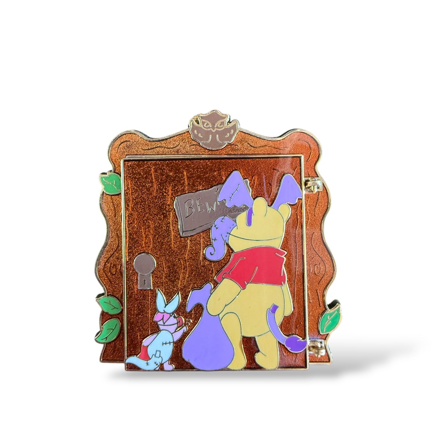 Disney Shopping Halloween Trick or Treat Doors Winnie the Pooh, Tigger and Piglet Pin