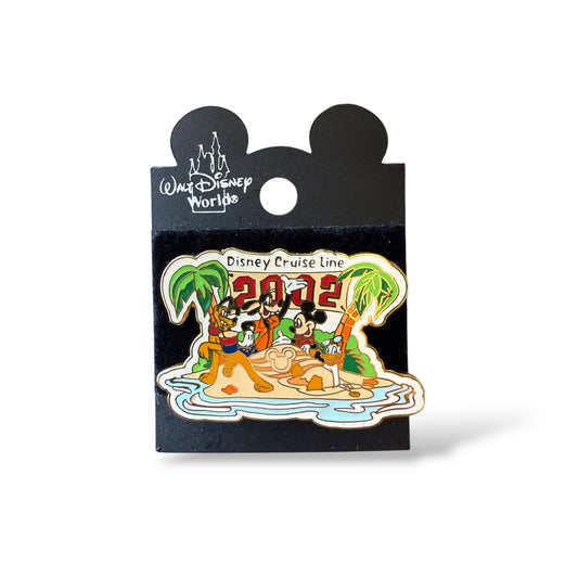 DCL 2002 Castaway Cay Logo Pin