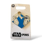 Disney Parks Star Wars Princess Leia and R2-D2 Droid Pin