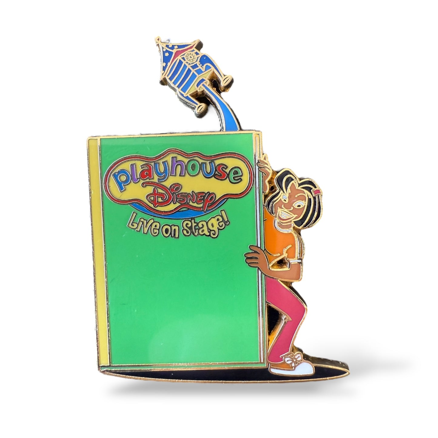 WDW On With the Pin Show 2002 Event Playhouse Disney Slider Pin