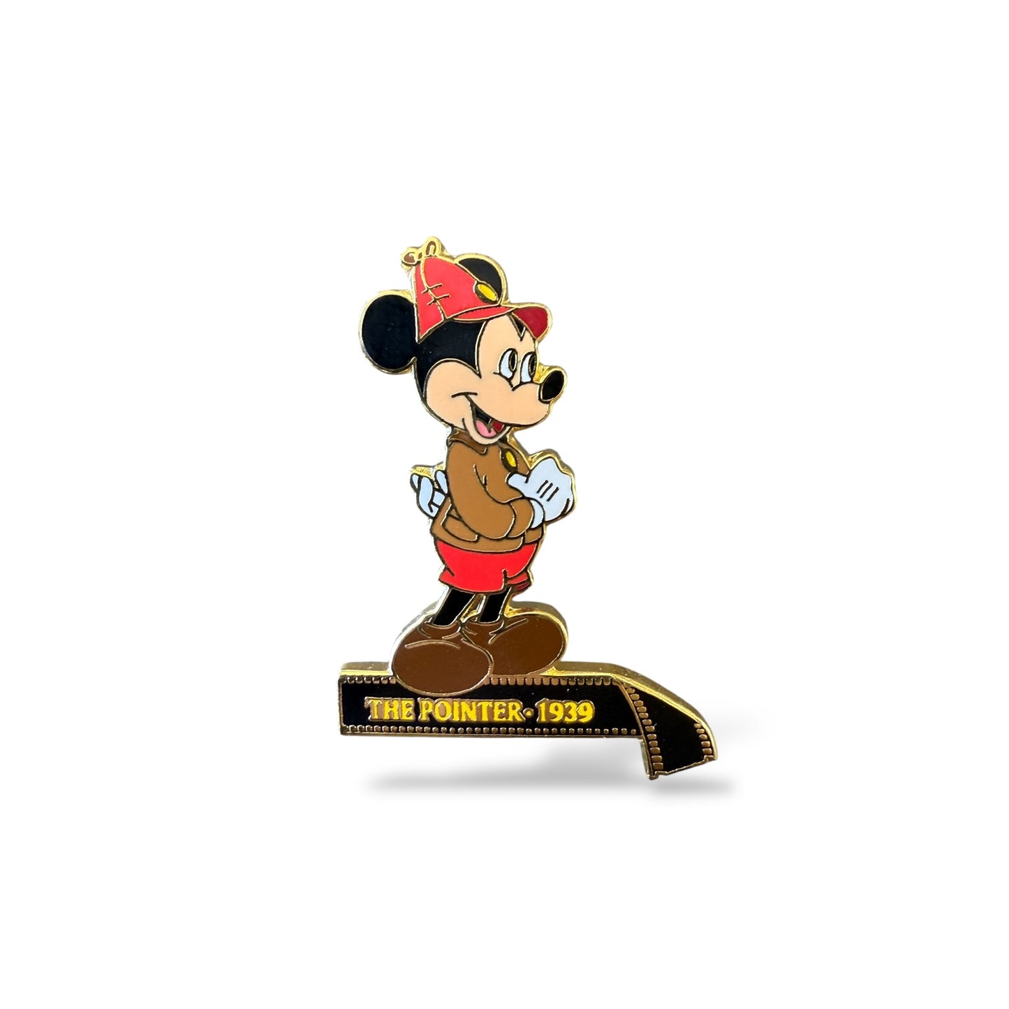 WDW Mickey Through the Years Filmstrip The Pointer 1939 Pin
