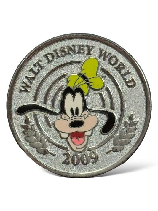 WDW Character Coins Mystery Goofy Pin