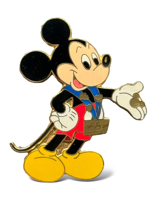 WDW Mickey Wearing Lanyard Pin