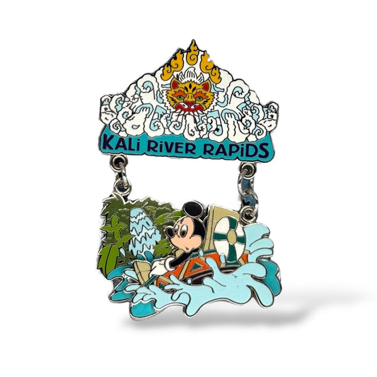 WDW Featured Attraction Collection Kali River Rapids Mickey Pin