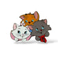 Loungefly The Aristocat Kittens Marie Berlioz Toulouse Pin