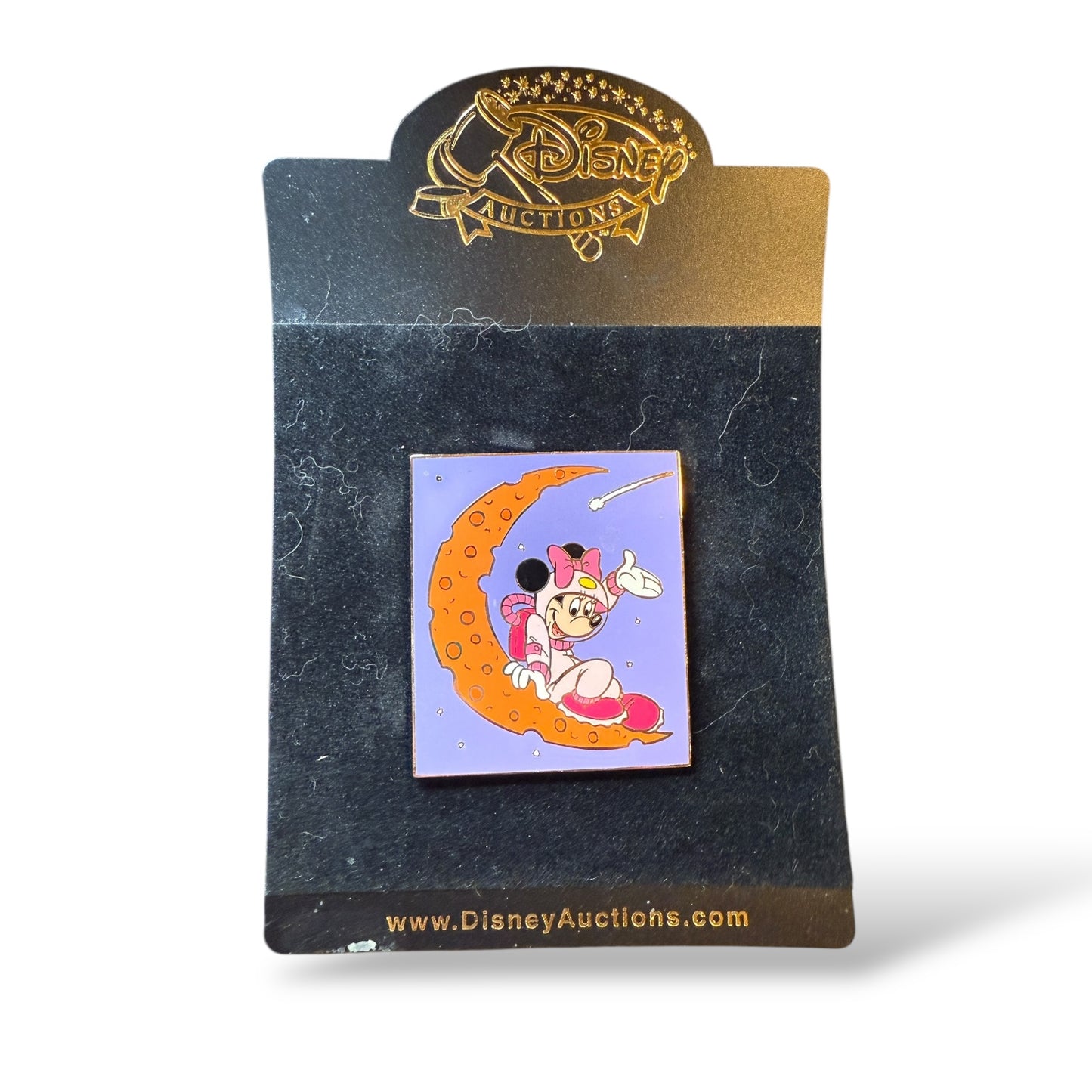 Disney Auctions Astronaut Minnie on Crescent Moon Pin