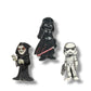 Disney Parks Star Wars Celebration 2022 Emperor Palpatine, Darth Vader, and Stormtrooper Pin Set