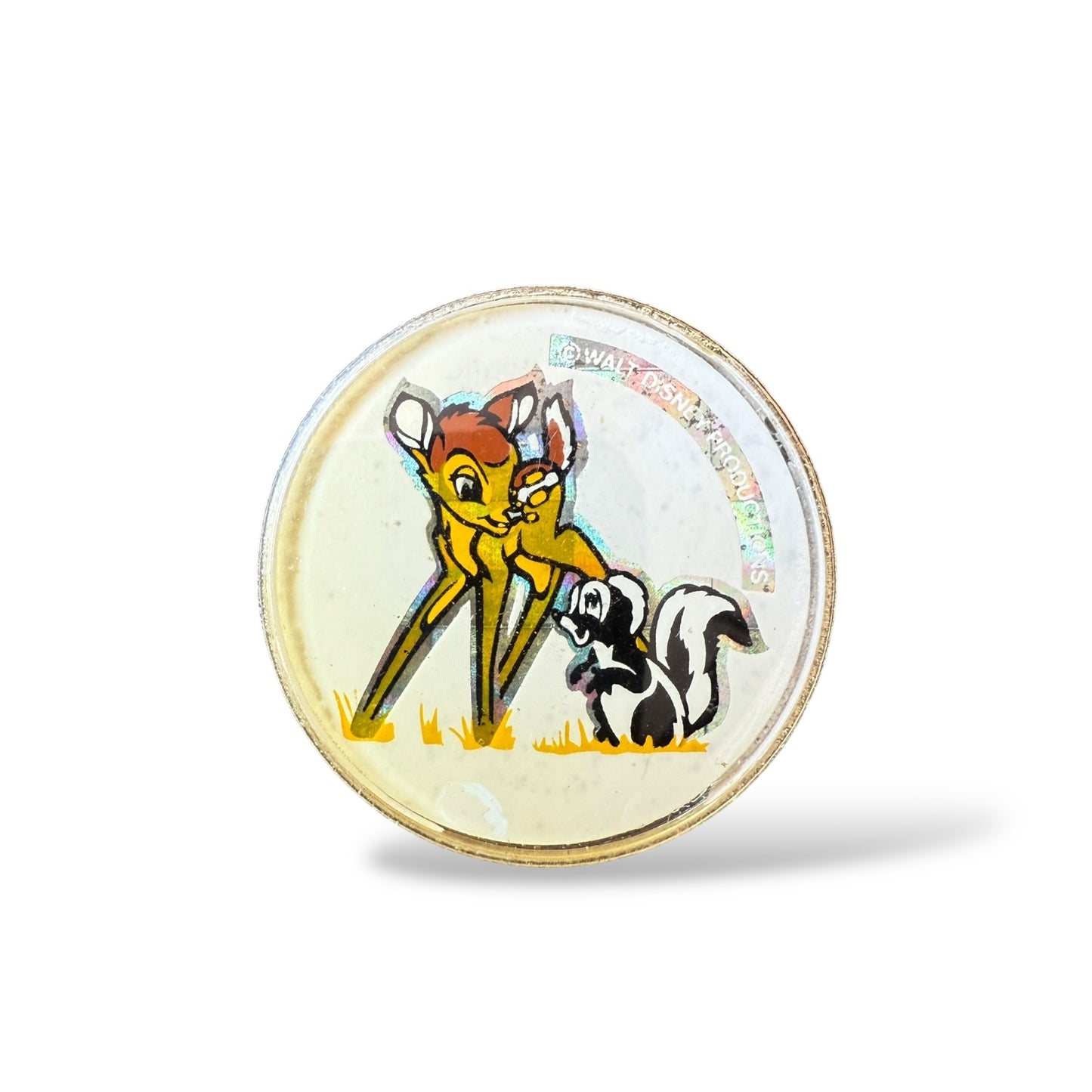 Disney Parks Bambi and Flower Bubble Pin