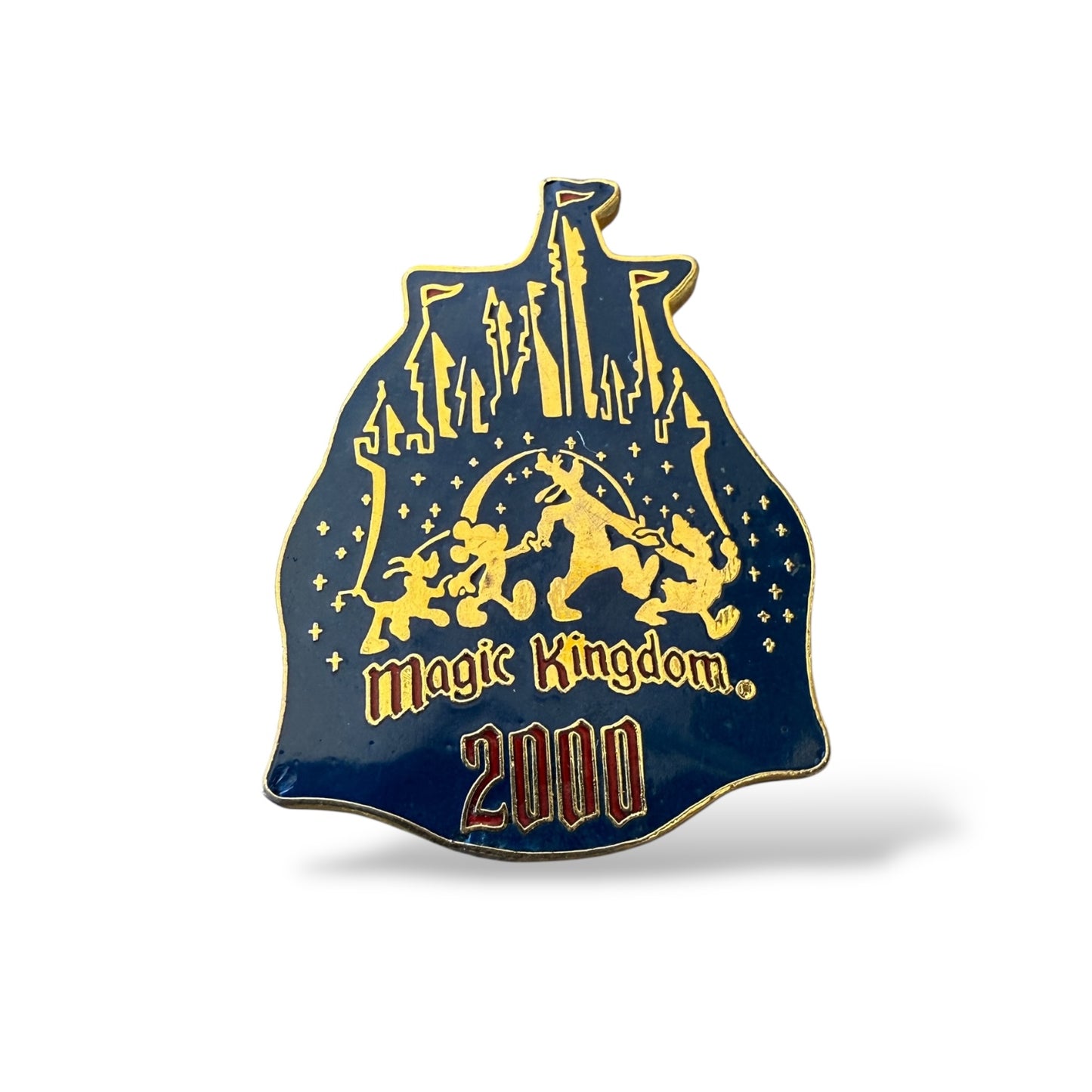 WDW Mickey and Friends 2000 Magic Kingdom Castle Pin