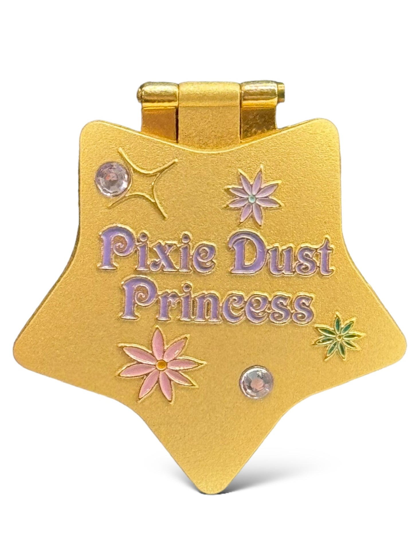 JDS Tinker Bell Star Locket Hinged Pin