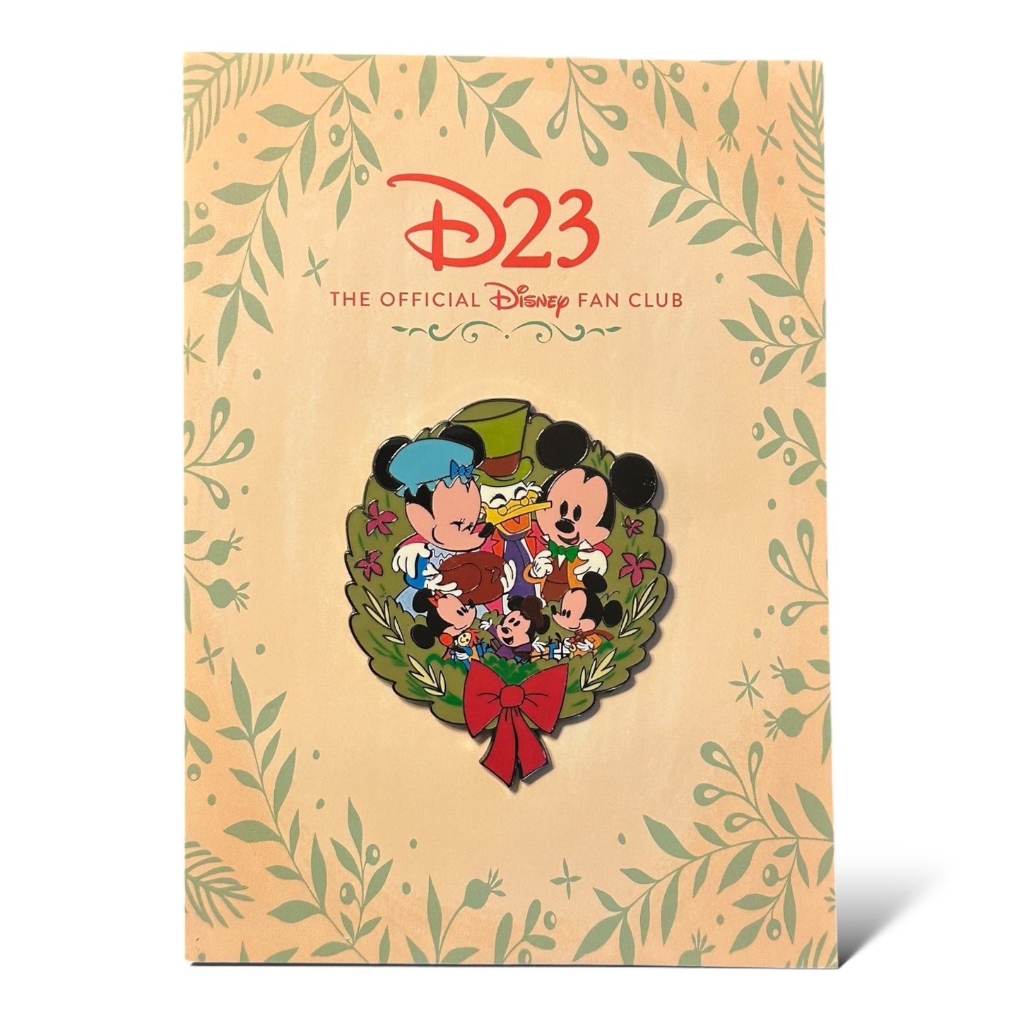 D23 Mickey's Christmas Carol Jumbo Pin