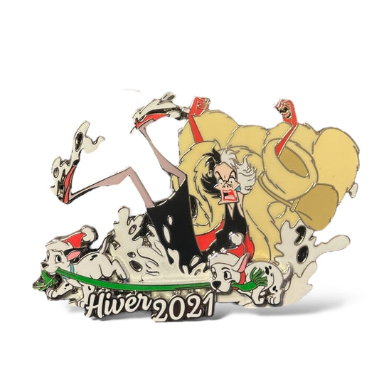 DLRP Cruella De Vil Hiver 2021 Pin