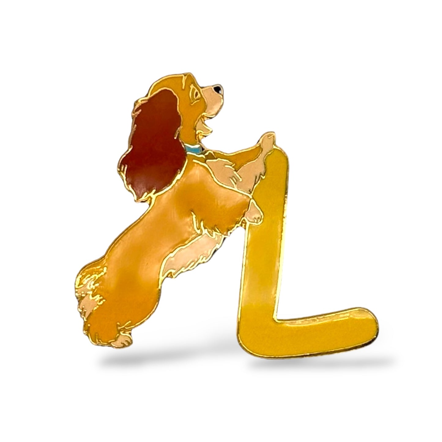 Disney Parks Alphabet Characters Lady Pin