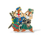 Disney Shopping St. Patrick's Day Chip and Dale Bagpipes Pin
